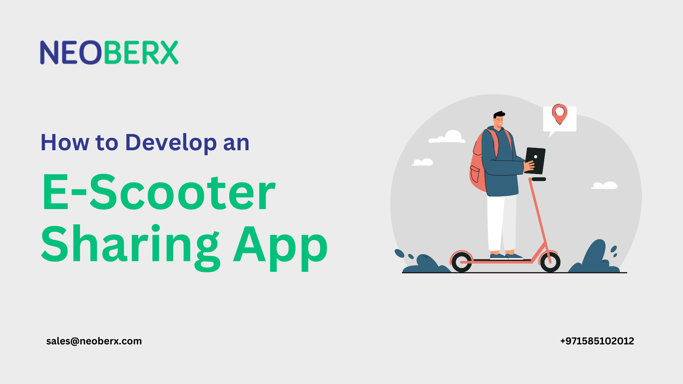 How to Develop E-sooter sharing app development
